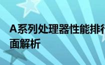 A系列处理器性能排行榜：从入门到旗舰的全面解析