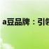 a豆品牌：引领时尚潮流的电子消费品新选择