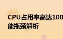 CPU占用率高达100%，GPU却不足十：性能瓶颈解析