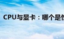 CPU与显卡：哪个是性能之魂？重要性分析