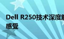 Dell R250技术深度解析：性能、设计与使用感受