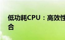 低功耗CPU：高效性能与节能理念的完美结合