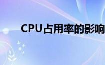 CPU占用率的影响因素及其优化策略