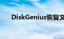 DiskGenius恢复文件的详细步骤指南