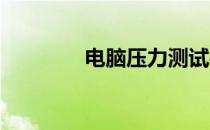 电脑压力测试必备软件大全