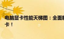 电脑显卡性能天梯图：全面解析显卡性能，助你选购最佳显卡！