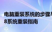 电脑重装系统的步骤与注意事项：Windows 8系统重装指南