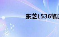 东芝L536笔记本参数详解