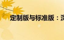 定制版与标准版：深度解析两者的差异