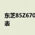 东芝85Z670KF：高性能笔记本电脑的杰出代表