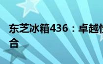 东芝冰箱436：卓越性能与时尚设计的完美结合