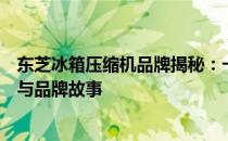 东芝冰箱压缩机品牌揭秘：一线解析东芝冰箱压缩机的品质与品牌故事