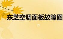东芝空调面板故障图标全解析及应对方法