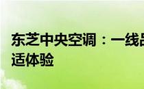 东芝中央空调：一线品牌的精工细作与高效舒适体验