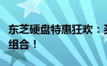 东芝硬盘特惠狂欢：买一送一，超值体验双盘组合！