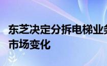 东芝决定分拆电梯业务：重塑企业架构以应对市场变化