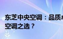 东芝中央空调：品质卓越，是否堪称最佳中央空调之选？