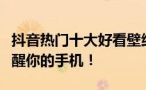 抖音热门十大好看壁纸图片，精选美景瞬间唤醒你的手机！