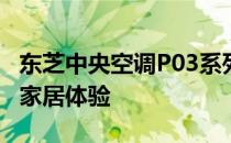 东芝中央空调P03系列：高效、智能、舒适的家居体验