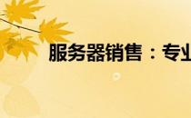 服务器销售：专业解析与市场洞察