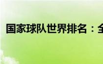 国家球队世界排名：全球赛场上的实力较量