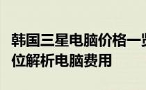 韩国三星电脑价格一览：从入门到高端，全方位解析电脑费用