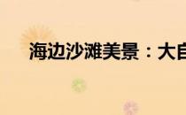 海边沙滩美景：大自然赋予的绝美画卷