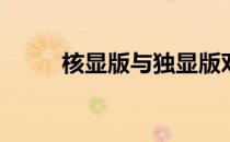 核显版与独显版对比：哪个更好？