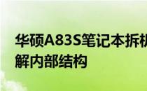 华硕A83S笔记本拆机指南：一步步拆解，了解内部结构