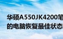 华硕A550JK4200笔记本清灰教程——让你的电脑恢复最佳状态