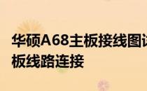 华硕A68主板接线图详解：一步步教你完成主板线路连接
