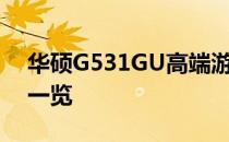华硕G531GU高端游戏本评测：性能与设计一览
