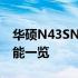 华硕N43SN全面配置解析：性能、设计与功能一览
