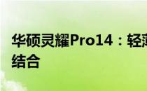 华硕灵耀Pro14：轻薄设计与强劲性能的完美结合