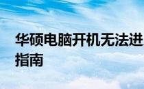 华硕电脑开机无法进入BIOS设置问题的解决指南