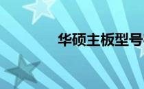 华硕主板型号字母含义详解
